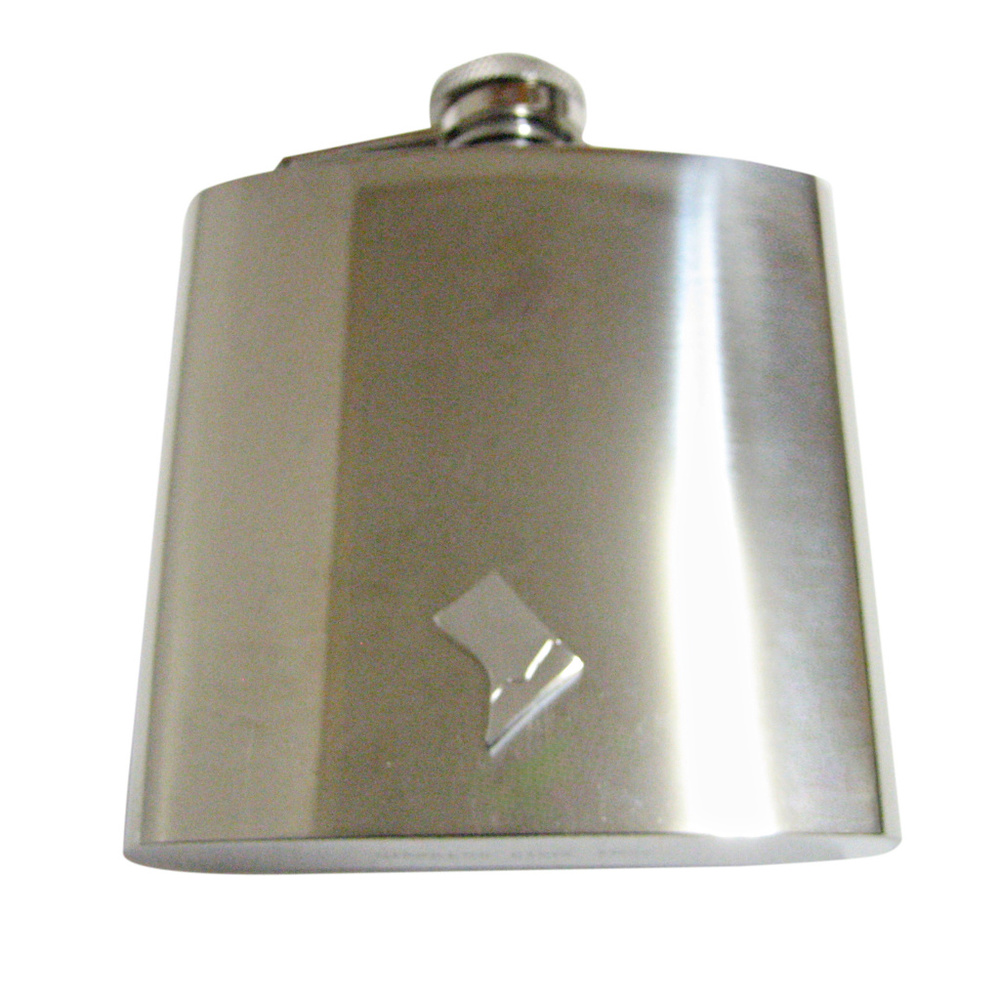 Washington Dc Map Shape 6oz Flask - image 1